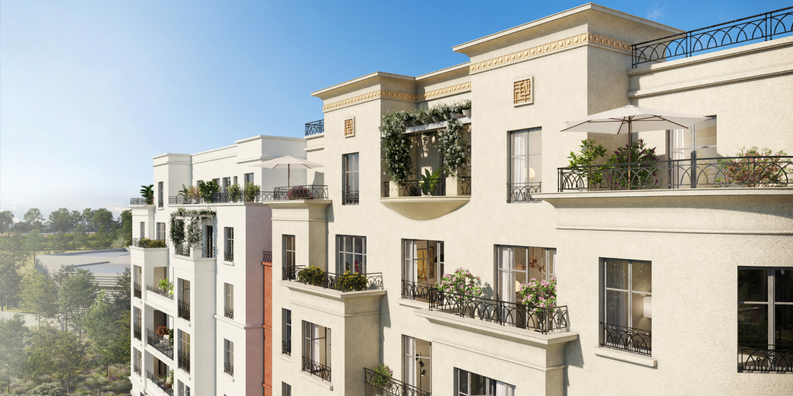 appartement neuf pers exterieure vue coté egerie2 clamart