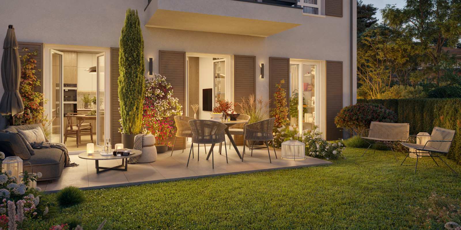appartement neuf pers jardin Hamo à Igny