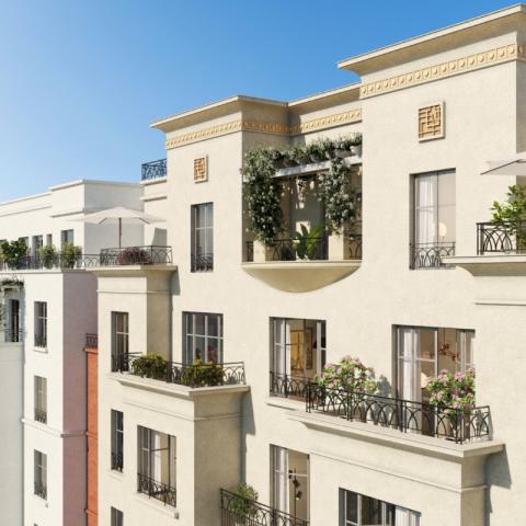 appartement neuf pers exterieure vue coté egerie2 clamart