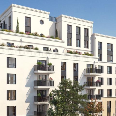 appartement neuf pers exterieure 2 de la résidence City Art à Thiais 
