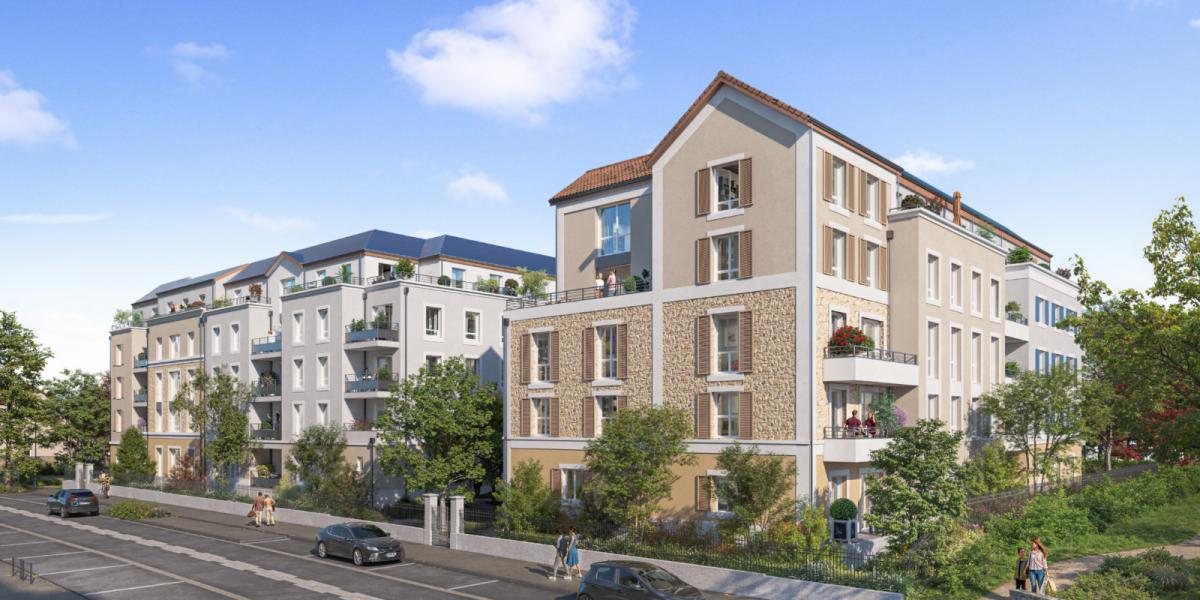 appartement neuf pers exterieure Hamo à Igny