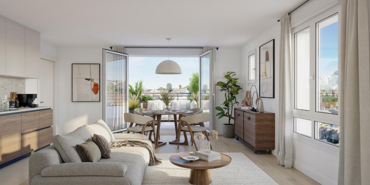 appartement neuf pers interieure Hamo à Igny
