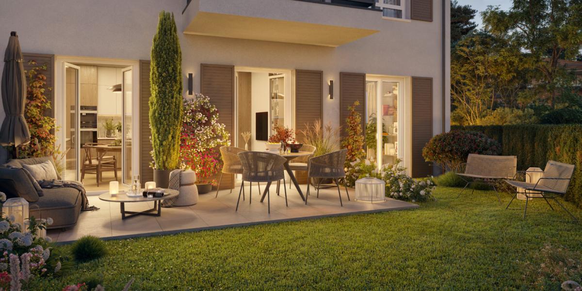 appartement neuf pers jardin Hamo à Igny