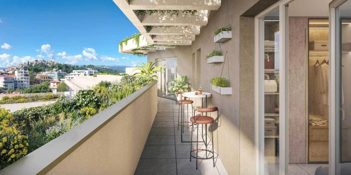 appartement neuf pers terrasse ilot claverie 