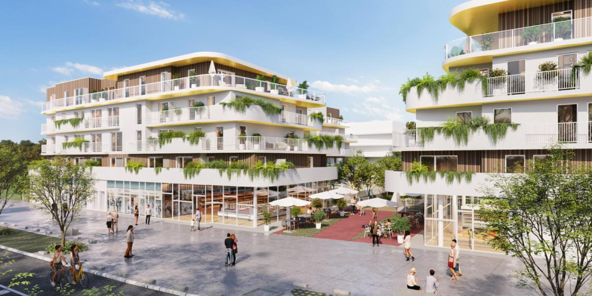 appartements neufs pers exterieure de la résidence Domaine des Prunais à Villiers sur Marne