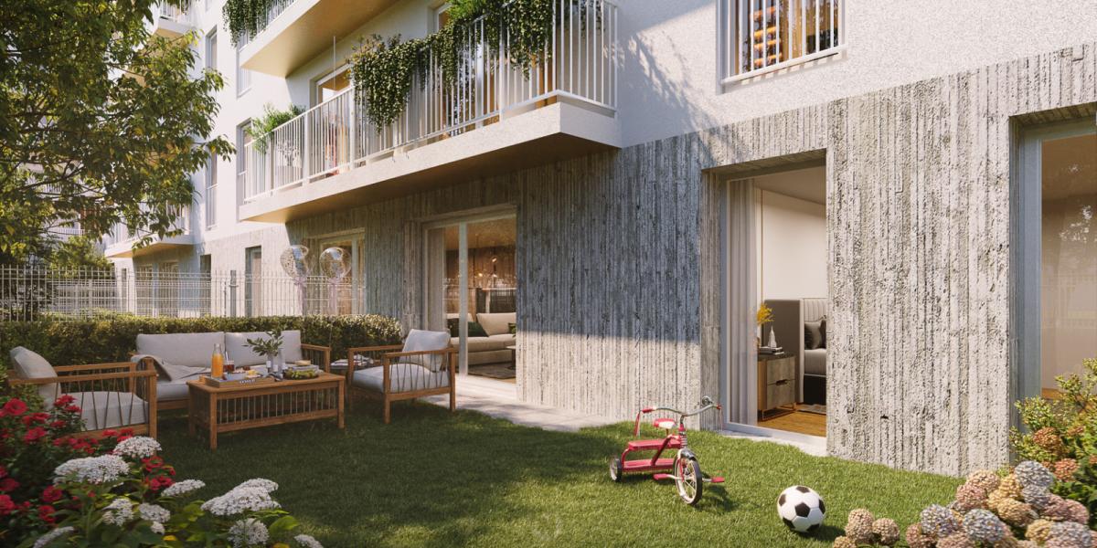 appartements neufs pers du jardin résidence Domaine des Prunais à Villiers sur Marne