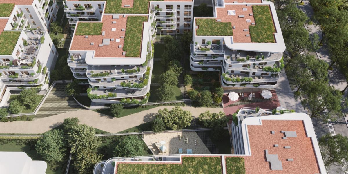 appartements neufs pers en hauteur résidence Domaine des Prunais à Villiers sur Marne