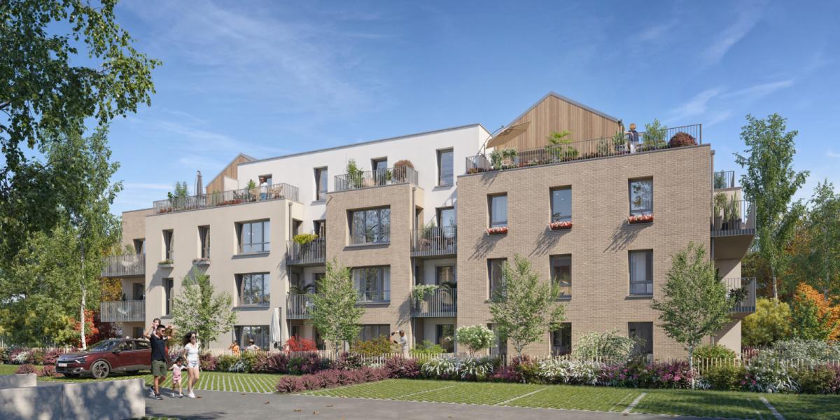 appartement neuf pers extérieure l'orée à compiegne 